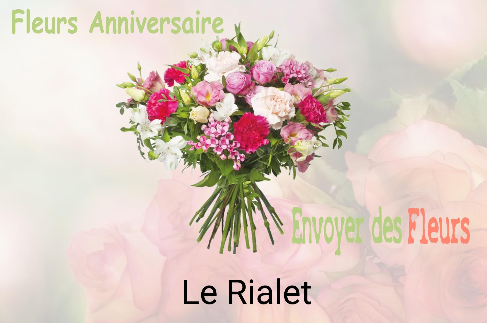 Bouquet de fleurs d’anniversaire livré à Le Rialet